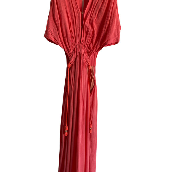 Vix Paula Hermanny Nayara Asymmetric Cut-Out Maxi Dress - Picture 3 of 4
